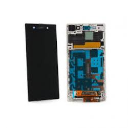 Sony Xperia Z1 LCD Kijelz�+�rint�k�perny� Feh�r kerettel